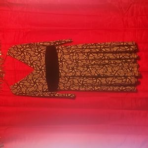 BLACK AND WHITE DRESS